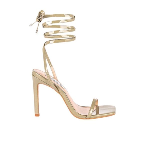 Steve Madden Uplift in Grey Patent Leather Size 8.5 - Picture 1 of 8